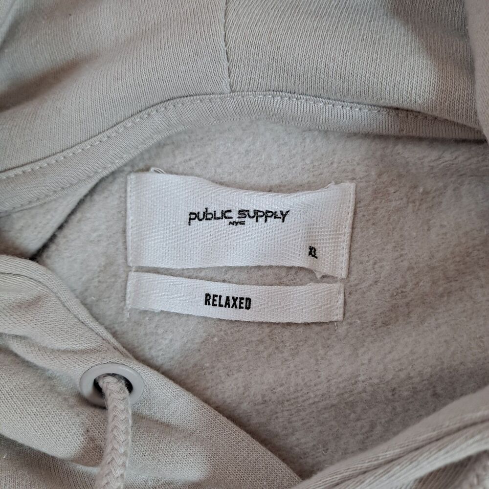 Public Supply NYC Men's Hoodie Size XL "Los Angeles California " Relaxed Fit - Picture 3 of 10